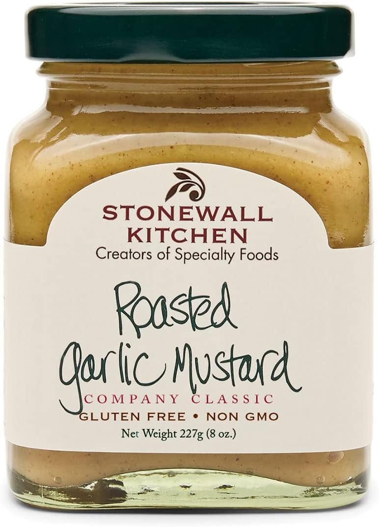 Stonewall Kitchen Roasted Garlic Mustard - Image 1